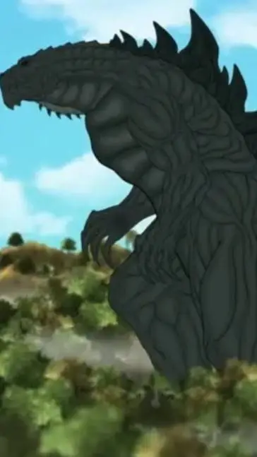 ai character: Zilla Earth  background