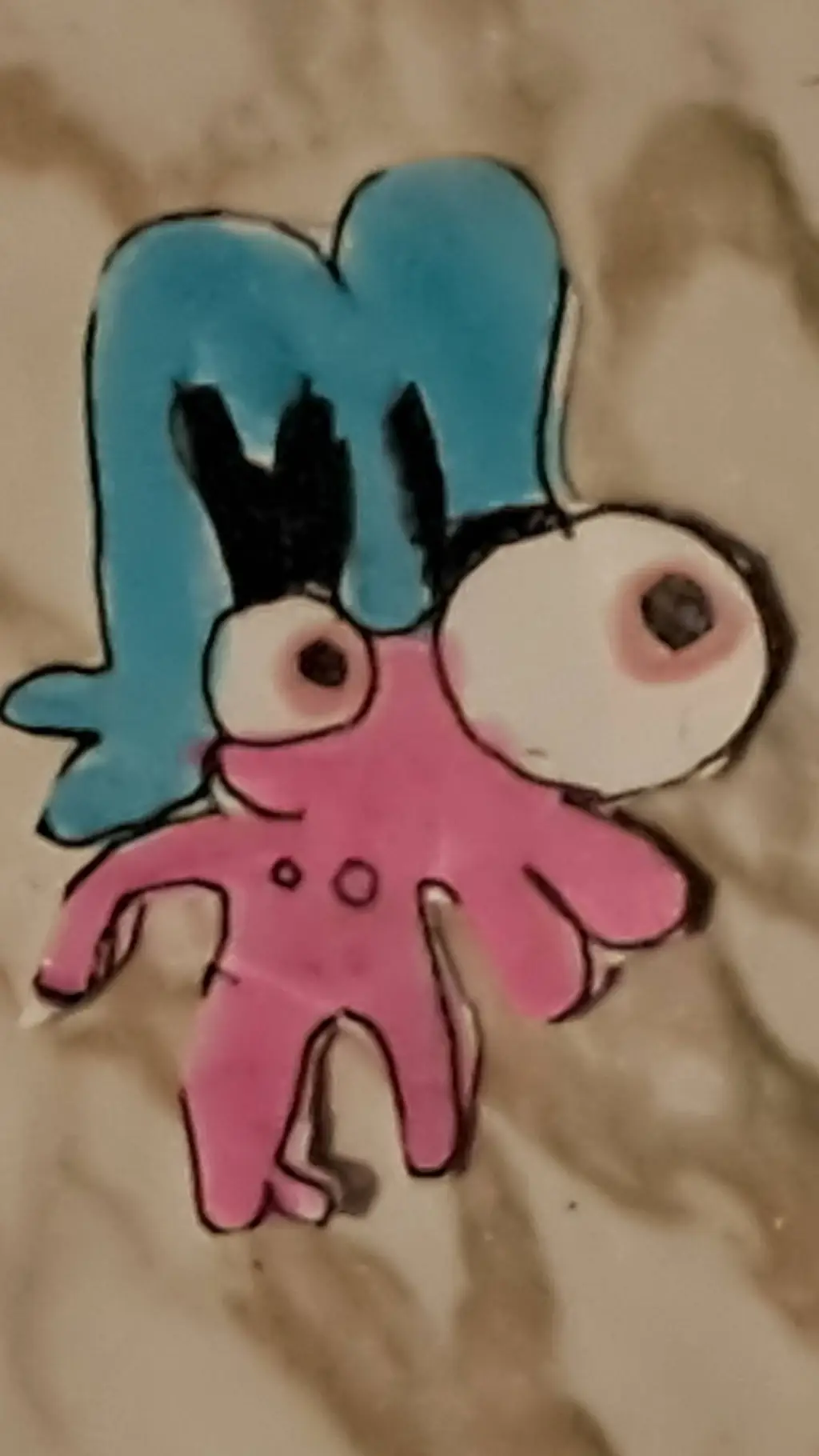 ai character: Hi chicken nuggets background