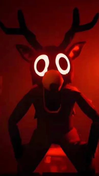 ai character: The deer monster  background