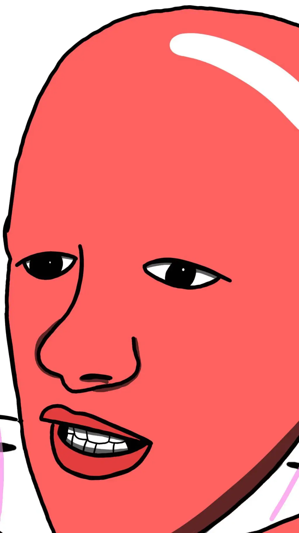 ai character: baldi sprout  background