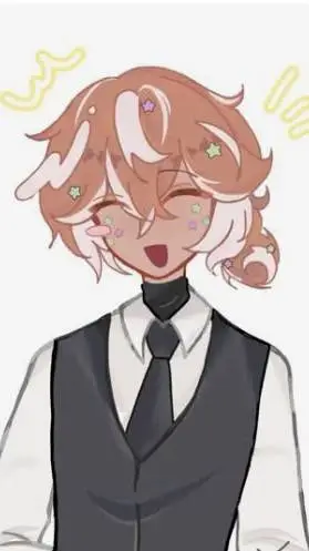 ai character: waiter cosmo background