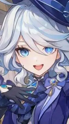 ai character: Furina again background