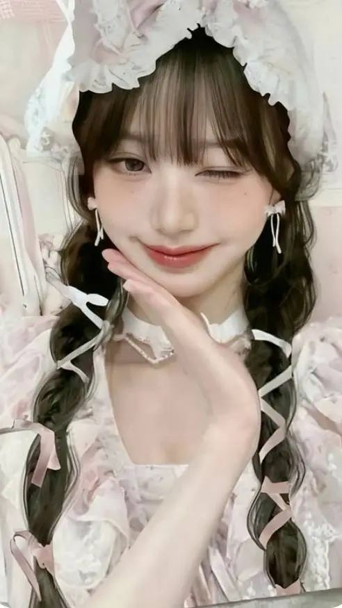 ai character: Wonyoung  background