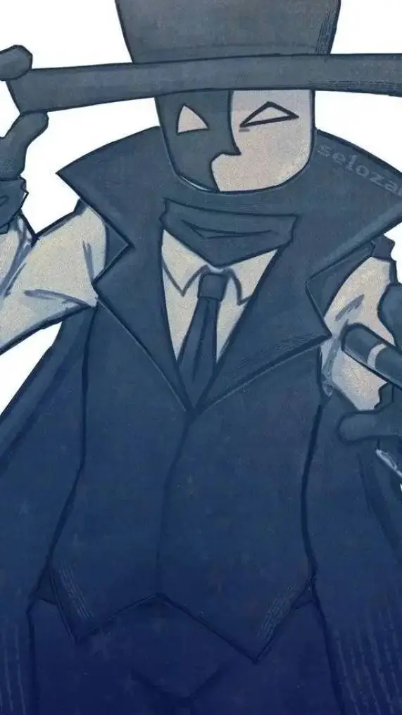 ai character: artful background