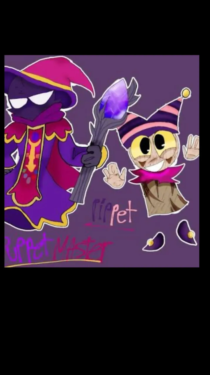 ai character: Puppet master background