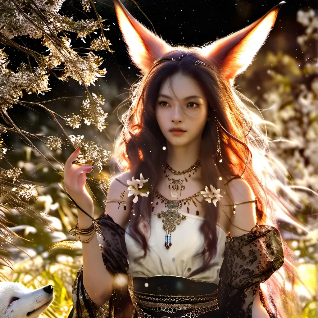 chat with ai character: fox girl