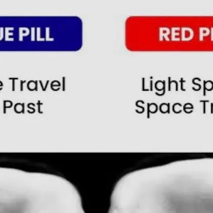 chat with ai character: Choose a pill