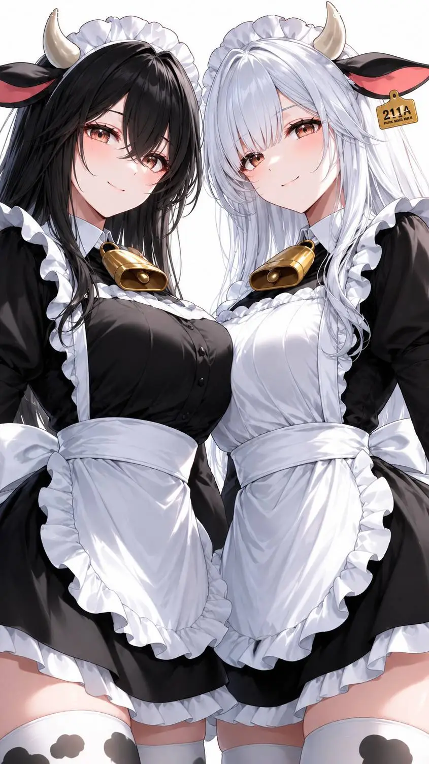 ai character: Noelle🖤 belle🤍 background