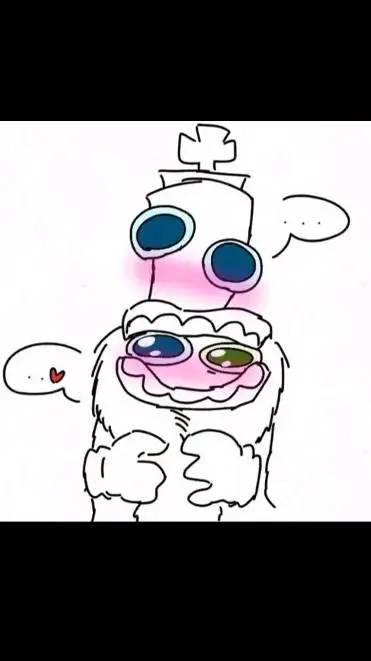 ai character: circo digital cute background