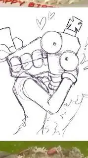 ai character: kinger X Cain. background