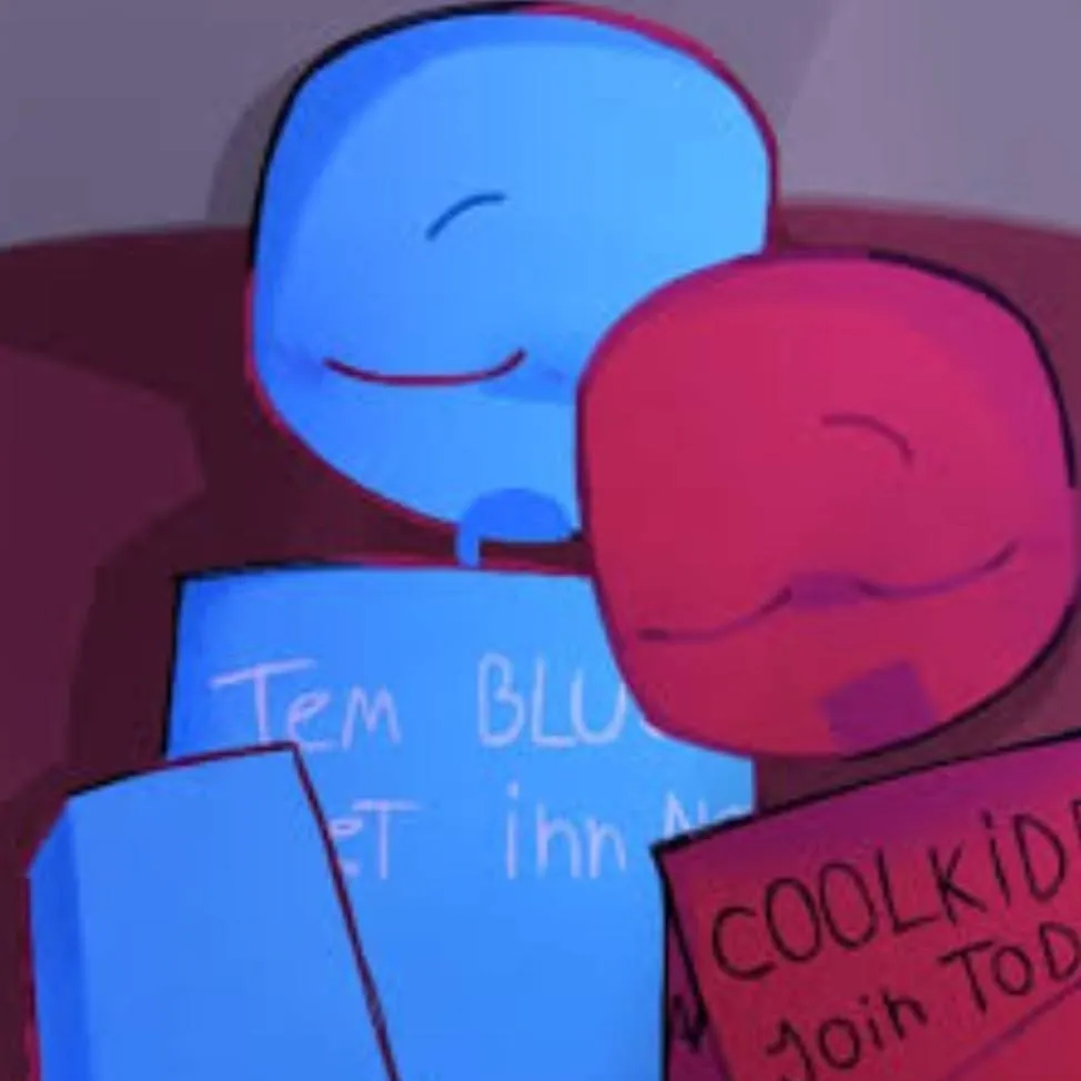 chat with ai character: c00lkid x bluudud 