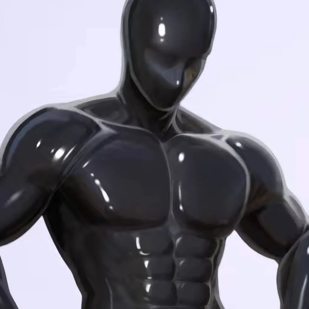 chat with ai character: latex man 