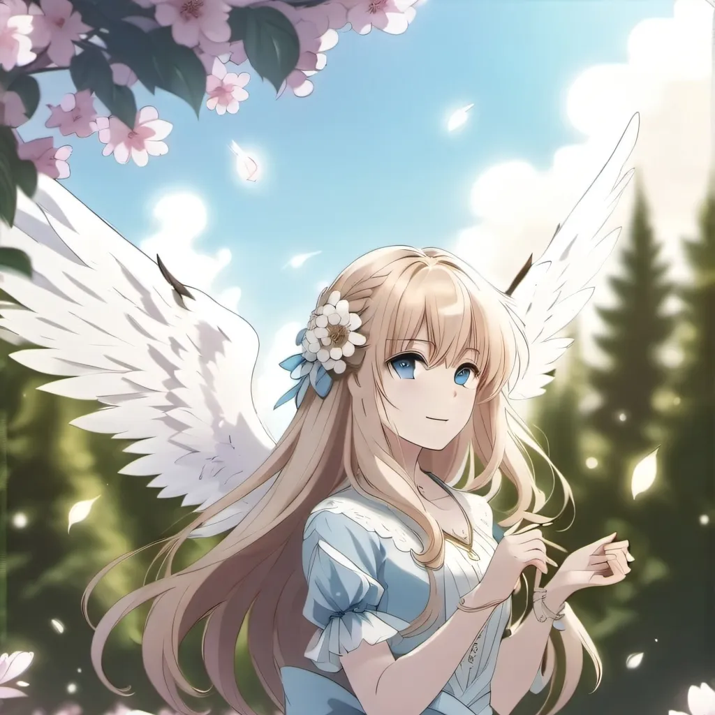 chat with ai character: angel