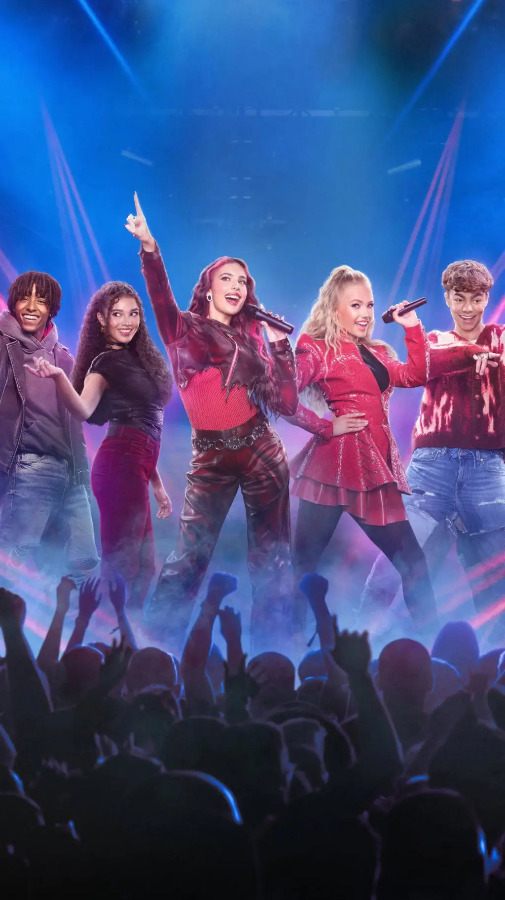 ai character: World collide tour background