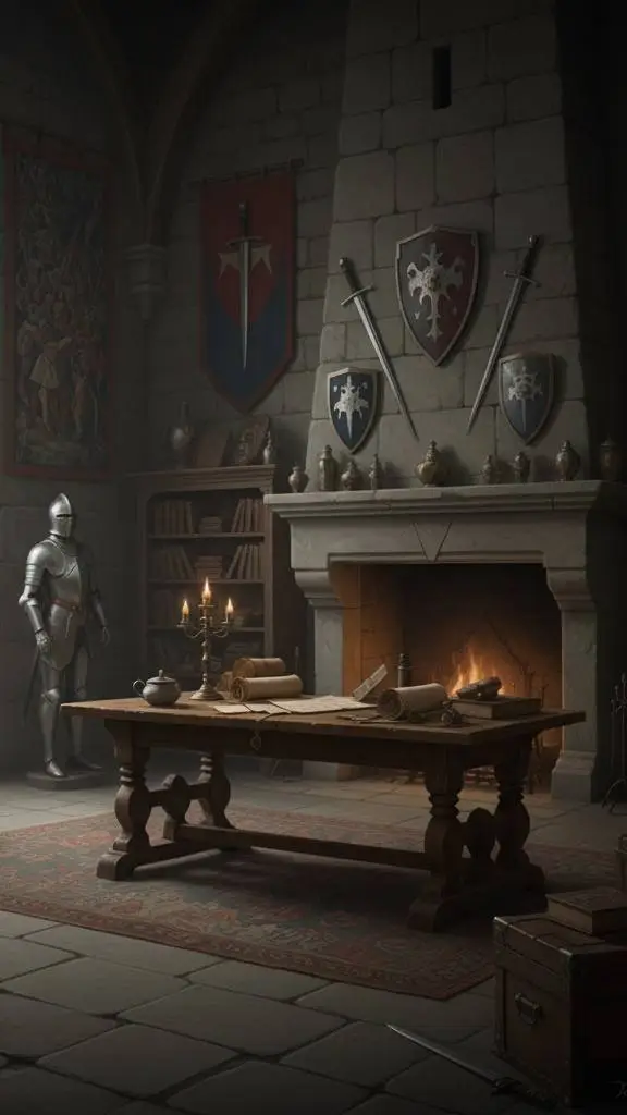 ai character: Astra (Castle) background