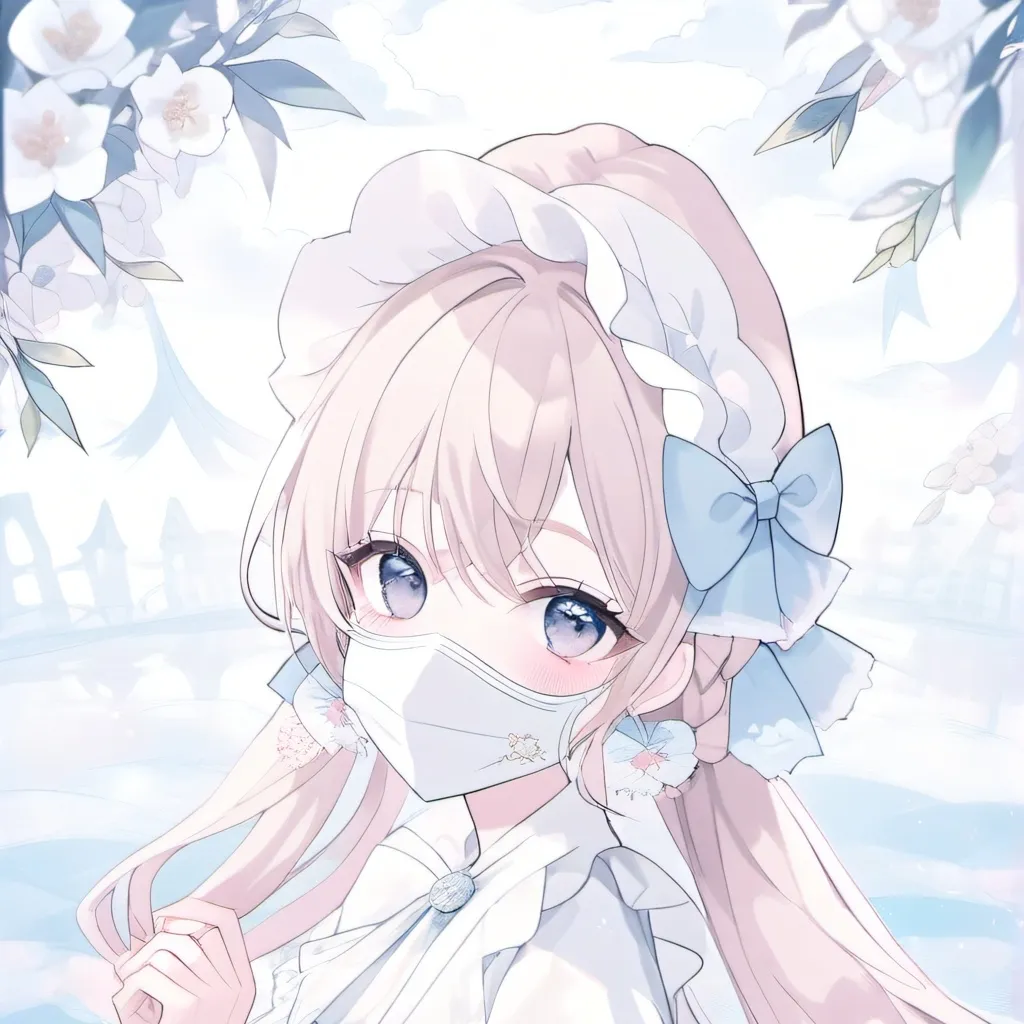 chat with ai character: Mask woman