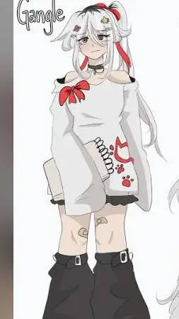 ai character:  gangle 🎀 background