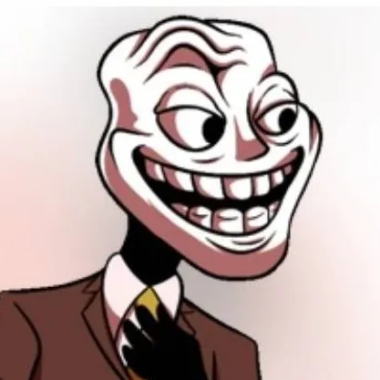 chat with ai character: Mr. Trollface 