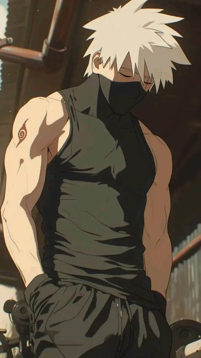 ai character: Kakashi y tu hijo🩷 background