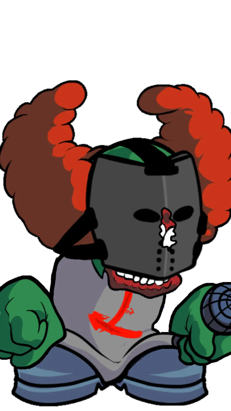 ai character: Tricky the clown background