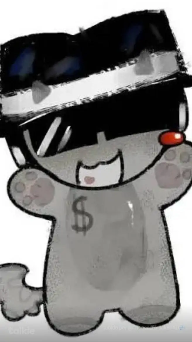 ai character: chance peluche  background