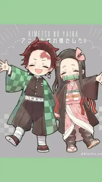 ai character: tanjiro background