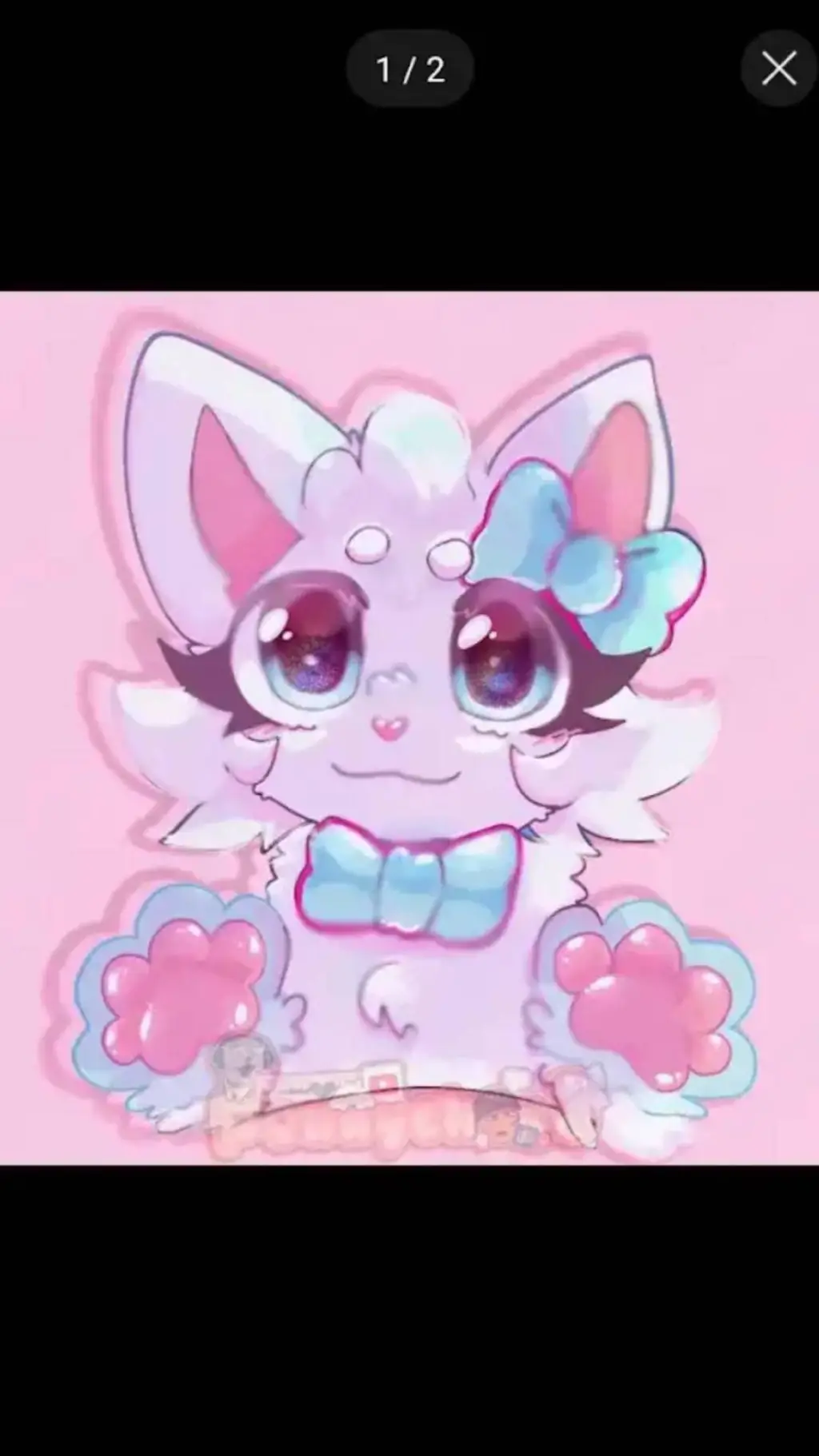 ai character: ElFurryFemboy background