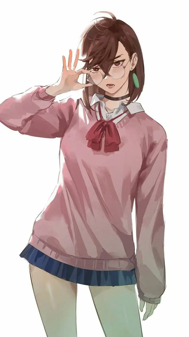 ai character: Momo Ayase background