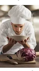 ai character: Master chef background