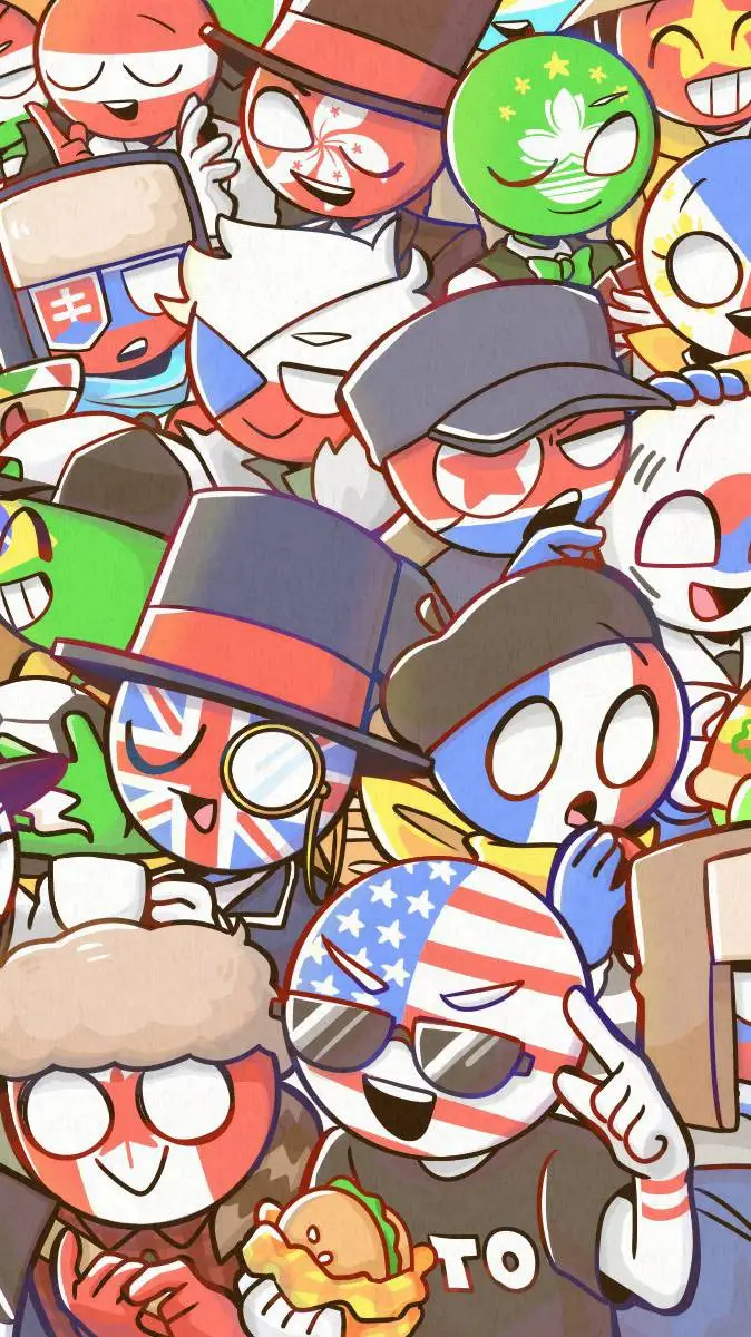 ai character: countryhumans  background