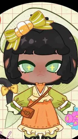 ai character: consuela a Melani! background