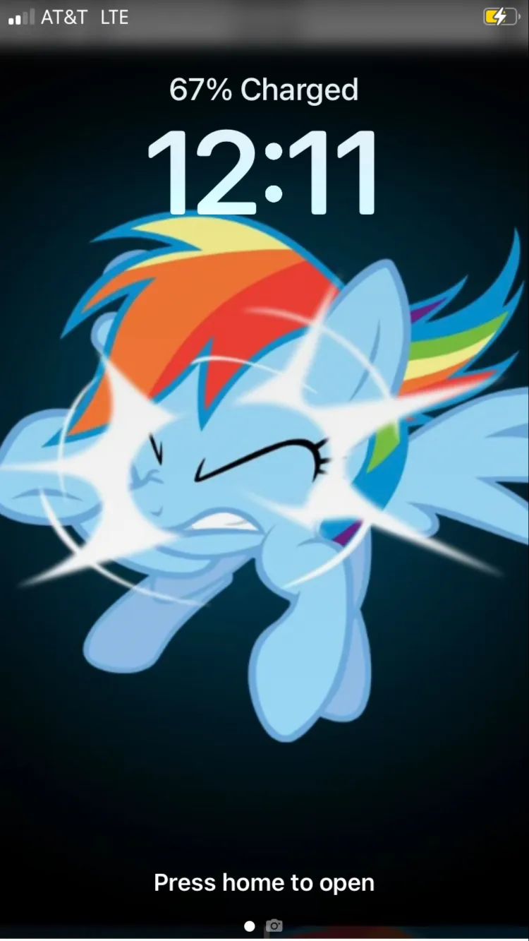 ai character: Rainbow dash background