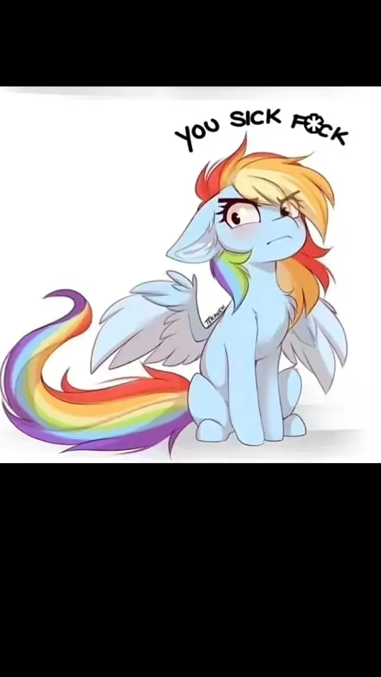 ai character: Rainbow dash background