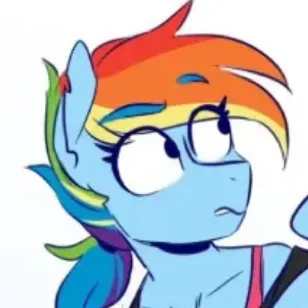 chat with ai character: Rainbow dash