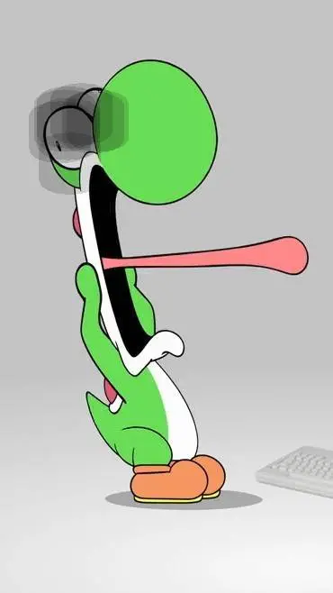 ai character: Yoshi hate cringe  background