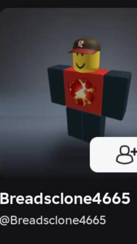 ai character: roblox me.  background