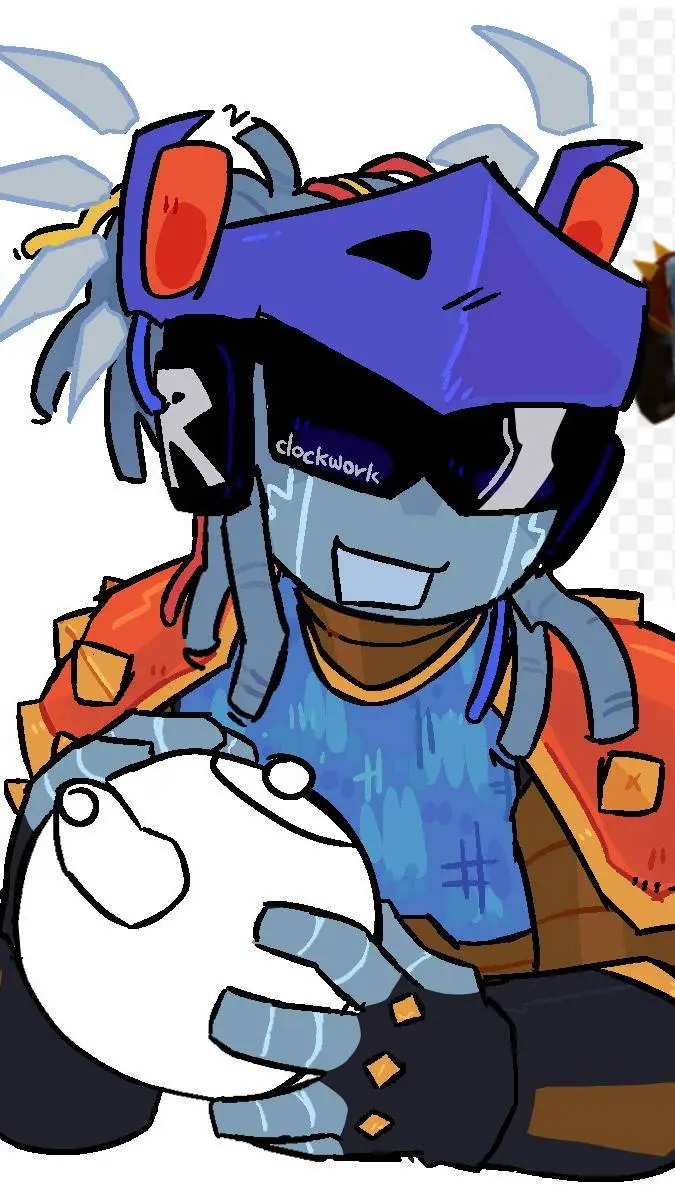 ai character: Clockwork background