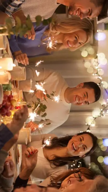 ai character: новый год  background