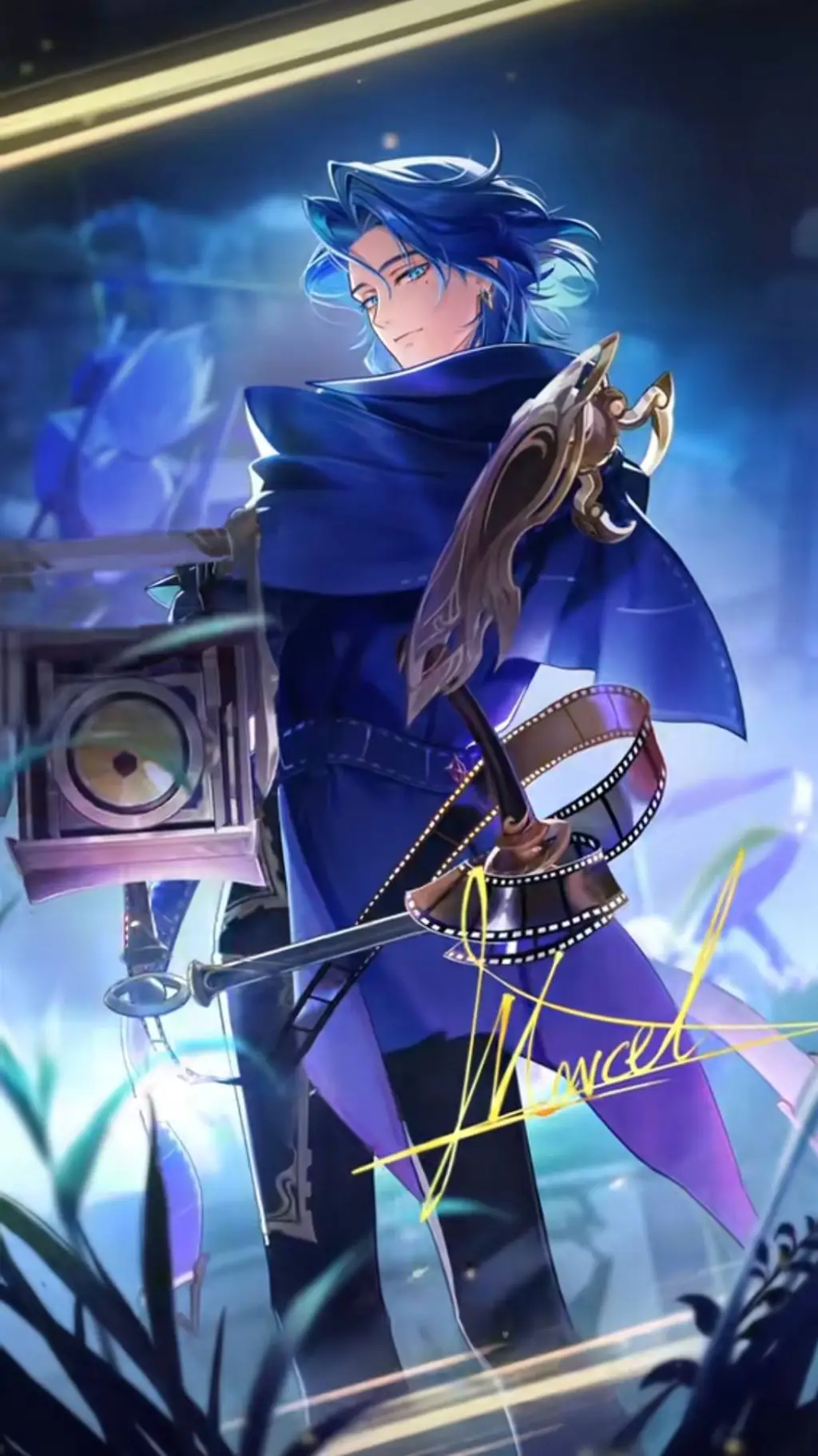 ai character: marcel paxley background