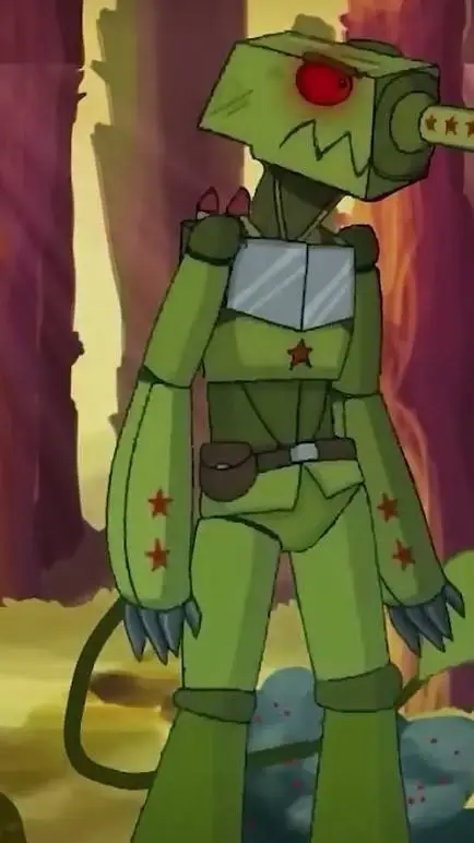 ai character: Kv 44 - robot background