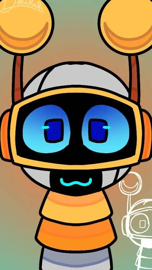 ai character: mini funbot xd background