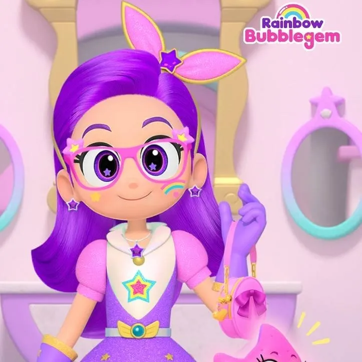 chat with ai character: rainbow bubbelgum🌈