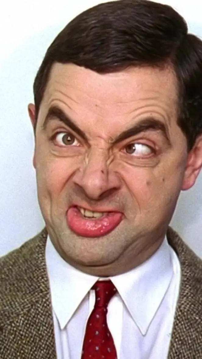 ai character: MR BEAN background