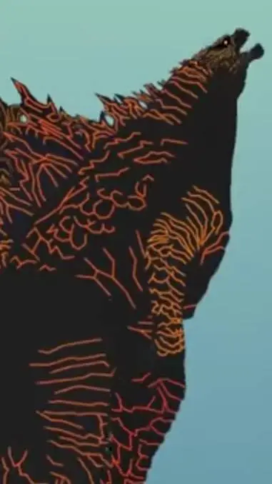 ai character: Godzilla 2019 background