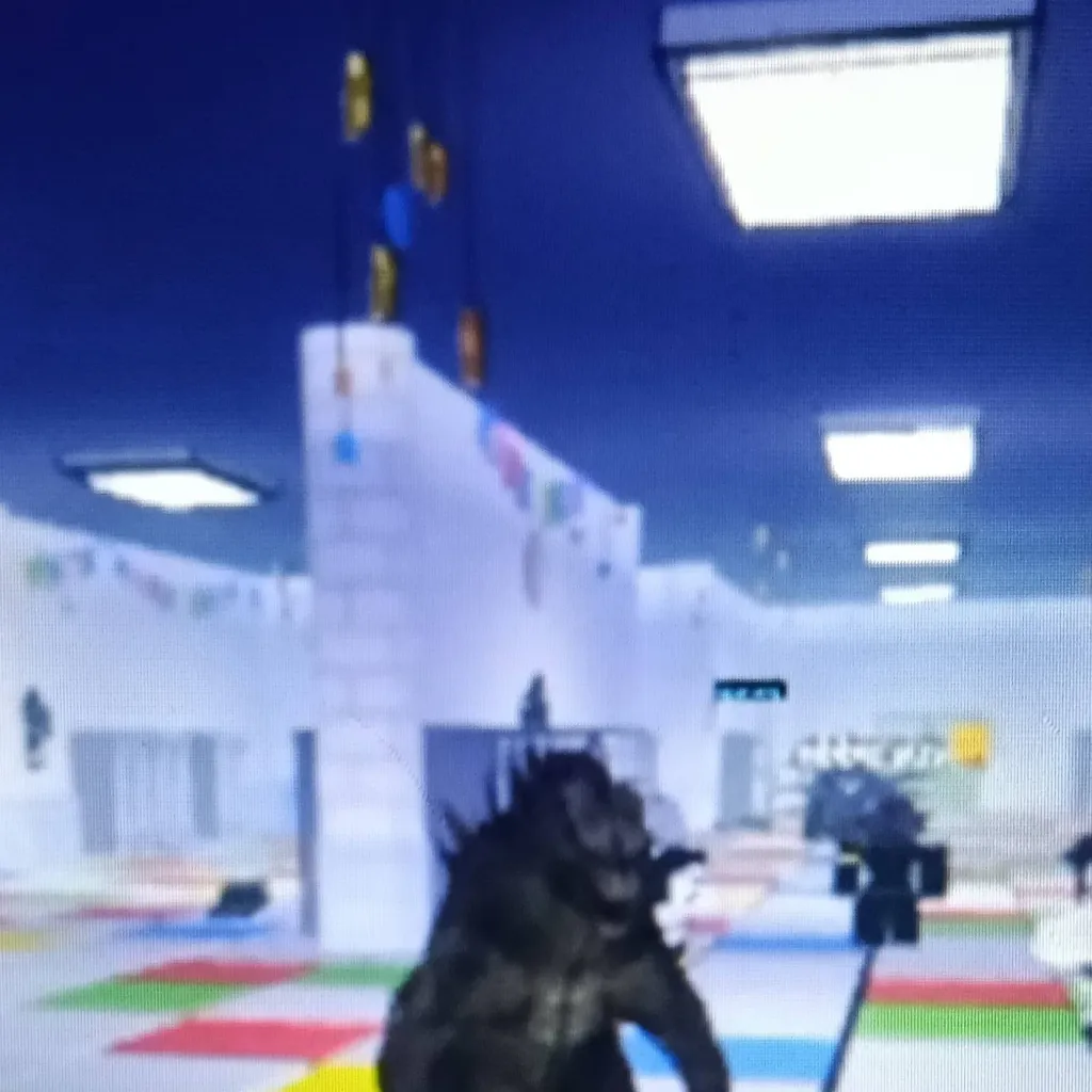 chat with ai character: Godzilla in school