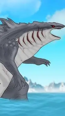 ai character: Sharkzilla *Pandy* background