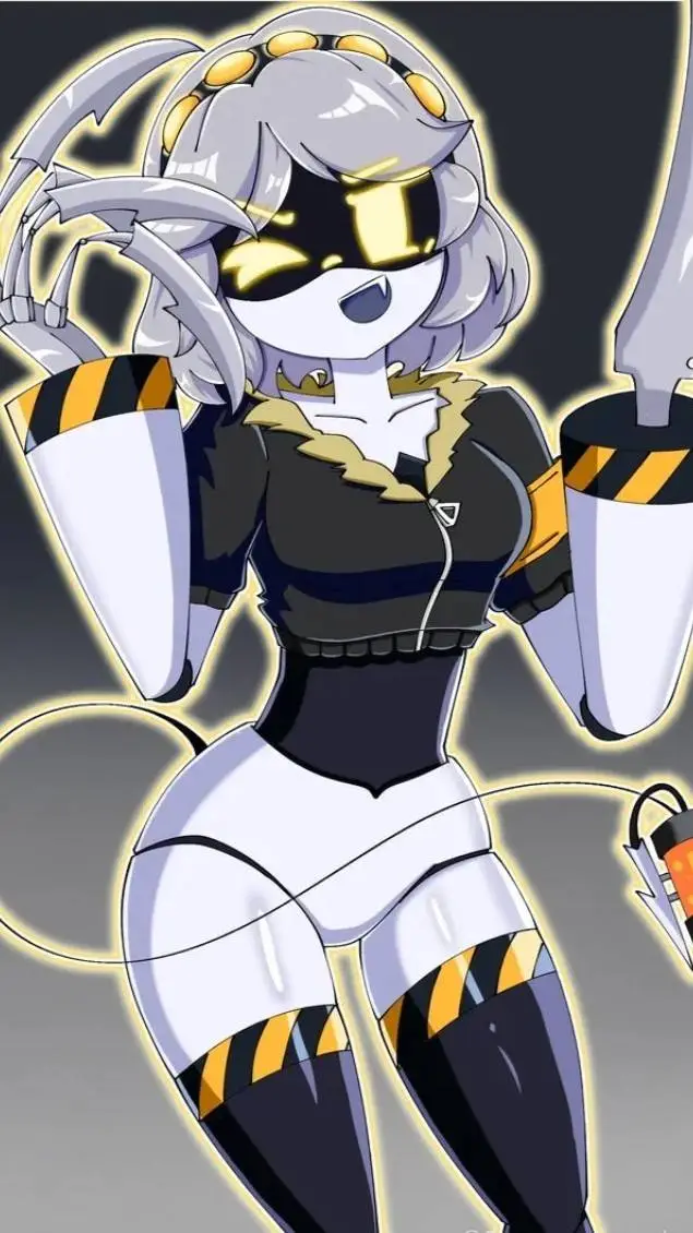 ai character: Murder drones V background