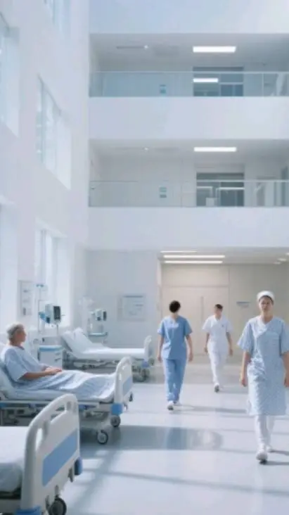 ai character: Hospital  background