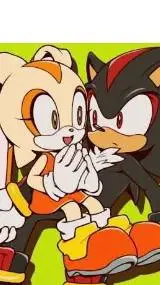 ai character: Shadow, Cream background