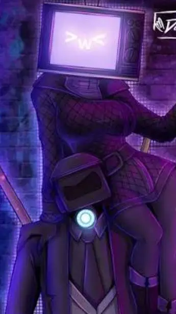 ai character: 🪠Camera X Tv Woman background